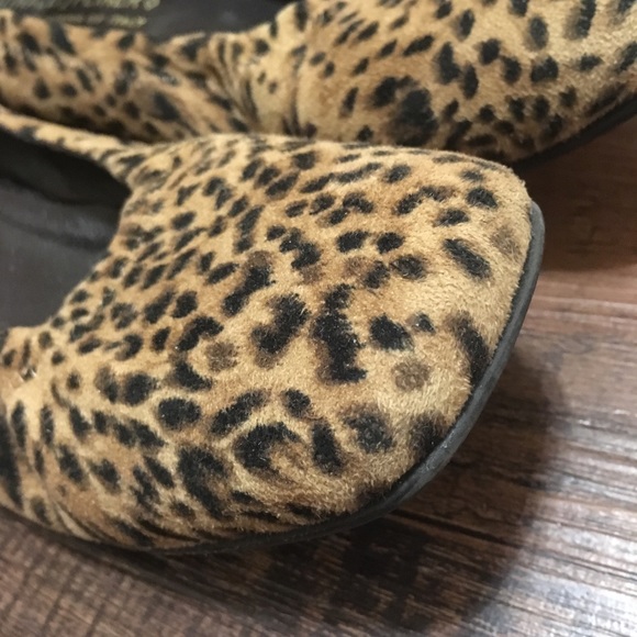 Donald J Pliner Leopard Square Toe Ballet Flats! - Picture 2 of 10